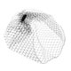 thumbnail image 4 of Velo De Novia Sinamay Fascinator Iglesia Partido Sombrero Hongo Clip De Peine Del Pelo De Las Mujeres, 4 of 4