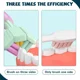 thumbnail image 3 of Three Sided Soft Hair Tooth Toothbrush Adult Toothbrush Ultra Fine Soft Bristle Oral Care Safety Teeth Brush for Oral Health Cle, 3 of 3