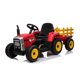 thumbnail image 1 of Tractor Con Carro 12V Rojo, 1 of 3
