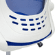 thumbnail image 4 of Silla de escritorio Versalles azul, 4 of 6