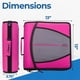 thumbnail image 2 of Carpeta con cierre Case-it Mighty Zip Tab School D-146 Magenta, 2 of 4