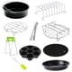 thumbnail image 1 of Accesorios Para Freidoras De Aire De Acero Al Carbono, Cesta Para Pasteles, Rejilla Para Pan Para Barbacoa Casera De 6 Pulgadas, 1 of 5
