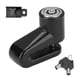 thumbnail image 2 of Candado antirrobo para bicicleta con soporte para candado, candado de seguridad multiusos para freno de disco Negro, 2 of 5