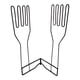 thumbnail image 4 of Soporte Para Guantes De Cocina Soporte Plegable De Metal Estante De Secado De Toallas Para Platos Vertical, 4 of 5