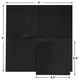 thumbnail image 3 of Servilletas de cóctel Pinnacle Supply, papel negro de 3 capas, 500 unidades, 3 of 6