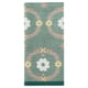 thumbnail image 1 of REGALWOVEN Toalla de Mano de Algodón Jacquard Floral de 13 x 29 Pulgadas, Toalla Decorativa Suave y Absorbente para Baño, Cocina Verde 1pk, 1 of 7