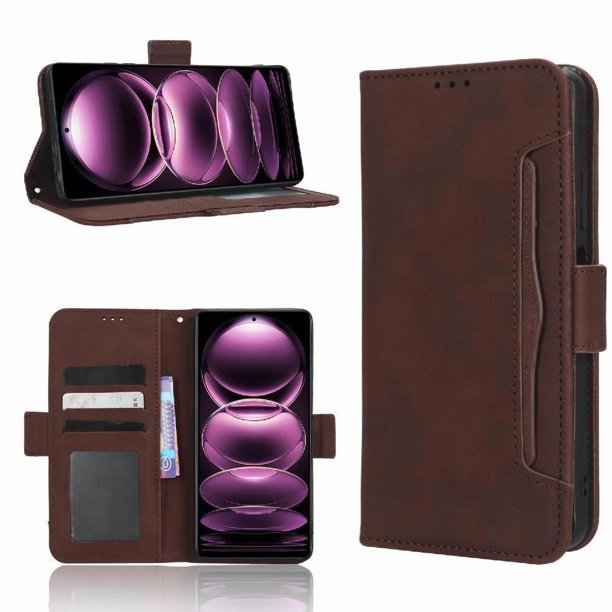 Funda Cartera Magnética para Xiaomi Redmi Note 12 PRO 5G- Tarjetero Desmontable, Cuero PU, Soporte