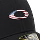thumbnail image 3 of Gorra Oakley Tincan Negra con Bandera Americana Talla Pequeña-Mediana, 3 of 4