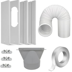 Ffxwtsf - Kit De Ventana De Aire Acondicionado Portátil Con Manguera De Escape De 13 Cm