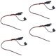 thumbnail image 3 of 4 Uds SAE Power 12V 300mm 10A 18AWG Enchufe De Cable De Extensión Para Panel Solar De Coche, 3 of 5