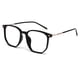 thumbnail image 1 of Gafas de montura grande con lentes anti-luz azul de tendencia de moda, fabricadas en TR y resina., 1 of 5