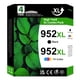 thumbnail image 1 of Cartuchos de tinta Mooxrbog 952XL de alto rendimiento, paquete de 4, 1 of 7