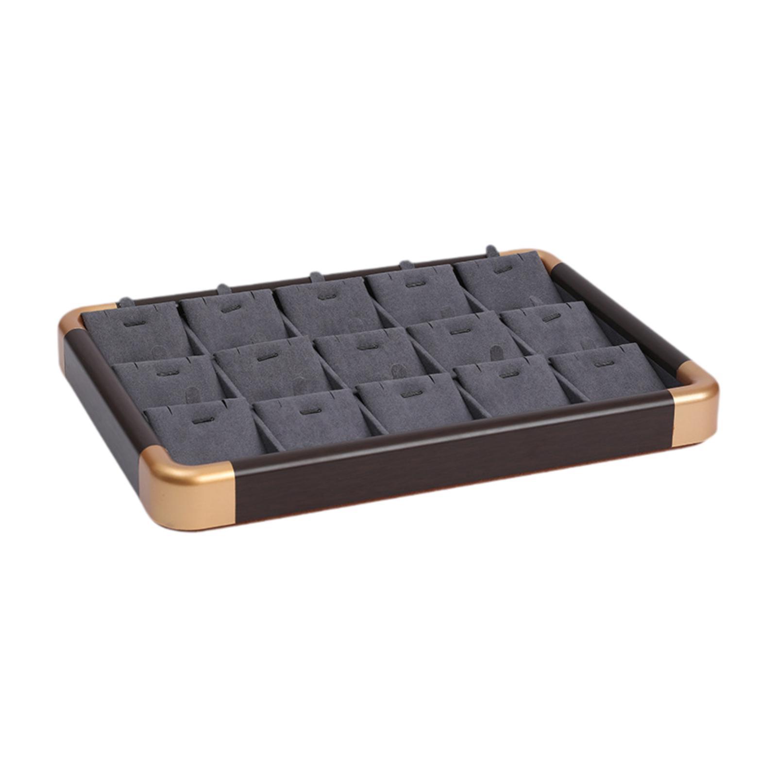 Ioensy - Bandeja De Exhibición De Joyas, Organizador De Collares Decorativo Para Vitrina De Escritorio, Estilo Esposa B