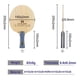 thumbnail image 4 of Madero Tenis De Mesa 5 Capas De Madera All Loki Kirin2 Nude Tradicional, 4 of 5