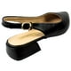 thumbnail image 4 of Zapatos Slingback de Mujer con Punta Fina Yassne Negro, 4 of 5