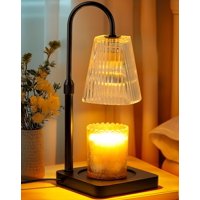 Lámpara Calentadora De Velas Jekemorye Con Regulador De Intensidad Y Temporizador