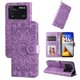 thumbnail image 4 of Funda tipo cartera FOXDOCK para Xiaomi Poco M4 Pro 4G , diseño girasol en relieve, cuero PU, cierre magnético, soporte y tarjetero, 4 of 5