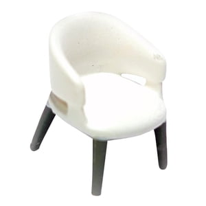 Magideal - Sillón En Miniatura A Escala 1/87, Sillón A Escala 1:87, Figura De Simulación, Modelo De Mini Muebles, Sofás Individuales, Sillas Pequeñas 1/87 Para A Blanco