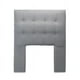 thumbnail image 1 of Respaldo Cama 1 Plaza Lino Gris Sevilla CP, 1 of 2