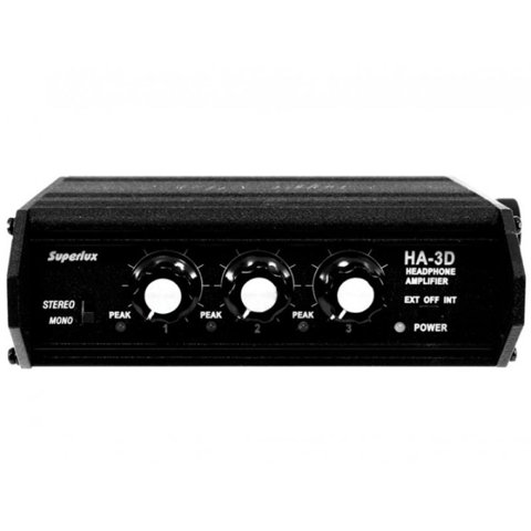 Amplificador De Auriculares Estéreo Portátil Superlux Ha 3D