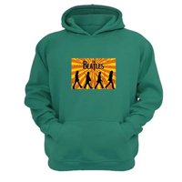 Genérico - Polerón Canguro The Beatles Verde Aguamarina Talla Xl Unisex