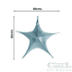 thumbnail image 2 of Estrella De Genero De Metal Plateada 80cm, 2 of 3