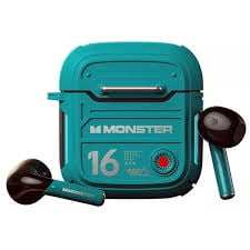 Audifonos Inalámbricos Monster Airmars Xkt16 Bateria 20h Bt 5.4 Verde