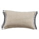 thumbnail image 4 of Funda De Almohada De Macramé De Algodón Bohemio Funda De Cojín Decorativa Cremallera Oculta Hogar Negro 30x50cm, 4 of 5