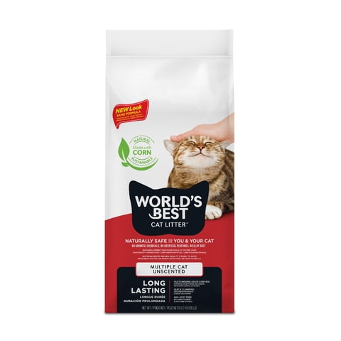 World'S Best Cat Litter - La Mejor Arena Para Gatos Del Mundo, Con 6,35 Kg Para Varios Gatos