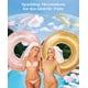 thumbnail image 5 of Anillo inflable de diamantes Pool Float HeySplash para adultos, 5 of 7