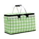 thumbnail image 1 of Canasto De Picnic Resistente Con Cremallera, Plegable, Con Aislamiento, Para Barbacoa, Exterior, Hogar, Color Verde, 1 of 3