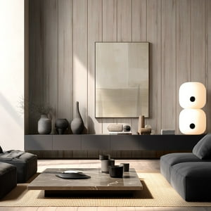 Masisa - Revestimiento Tableado Nogal Ceniza 12X298X2500