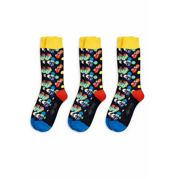 Pack Calcetines hombre con diseño modelo crew