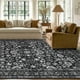 thumbnail image 3 of Alfombra LòutiRoot Home 274 × 183 cm Negra Lavable, 3 of 8