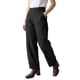 thumbnail image 4 of INSPIRE CHIC Pantalones de Pierna Ancha para Mujer de Cintura Alta Traje Suelto Largo Recto Holgado con Bolsillos Formal Casual Otoño Invierno Pantalones de Traje Talla X Grande Negro, 4 of 5