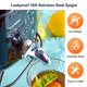 thumbnail image 4 of Dispensador de bebidas JOFUYU de 2 galones x 2 con soporte de vidrio, 4 of 7