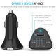 thumbnail image 4 of Adaptador de cargador de coche USB de 3 puertos compatible con iPhone 6, 7, 8, 9, X, XR, XS, 11, Galaxy S10, S9, S8, S7 Note y teléfonos móviles LG., 4 of 8