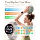 thumbnail image 3 of TitanSync Smartwatch para mujer y hombre, para Android e iOS con monitor de sueño y calorías, podóme, 3 of 7