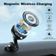 thumbnail image 2 of 360 ° Cargador de coche inalámbrico magnético - 15W plegable de metal completo soporte del teléfono del coche para MagSafe, Compatible con iPhone, Accesorios de coche esenciales-Negro, 2 of 7