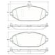 thumbnail image 1 of Pastillas Freno para auto ALLIED NIPPON ADB02364, 1 of 2