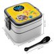 thumbnail image 2 of La Casa Foster para Amigos Imaginarios Fiambrera de Doble Capa, Contenedor de Almuerzo Portátil Apilable, Almacenamiento de Alimentos Hermético a Prueba de Fugas, 1000ml, 2 of 6