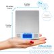 thumbnail image 4 of Báscula de bolsillo Smart Weigh Digital Pro con pantalla LCD de 2000 g x 0,1 g, 4 of 8