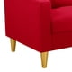 thumbnail image 3 of Sofa New Retro 3CG Felpa 01 Rojo, 3 of 6