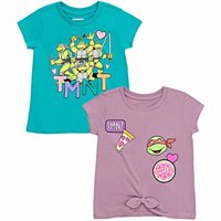 Camiseta De Manga Corta Teenage Mutant Ninja Turtles Para Niños