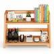 thumbnail image 1 of Estante de Madera Almacenamiento Organizador de Mesa, 1 of 3