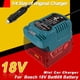 thumbnail image 1 of Nuevo Cargador de Batería de Auto para Bos-.ch 18V Cargador de Batería de Iones de Litio Cargadores Compactos con Indicador LED Enchufe de Encendedor de Cigarrillos Vehículo, 1 of 8