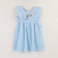 Vestido Sin Manga Niña Blanco Rayas Bluey Jump Bluey