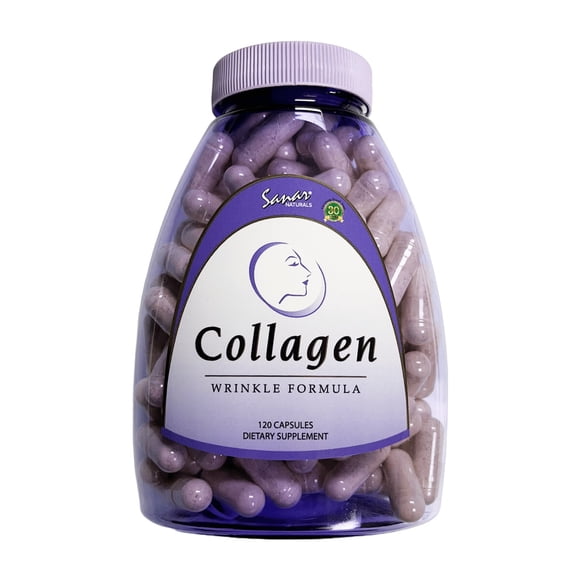 Colageno Sanar Naturals 120 capsulas Vitamina C E Rose Hip