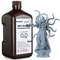 Impresora 3D De Resina Elegoo Tipo Abs 3.0+ Gris De 2 Kg