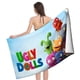 thumbnail image 4 of Uglydolls Toalla de playa de secado rápido con diseño temático, regalo para mujeres y niñas, ideal para cumpleaños, fans, amantes de la música, uso en la playa o al aire libre, 78 × 150 cm, 4 of 6